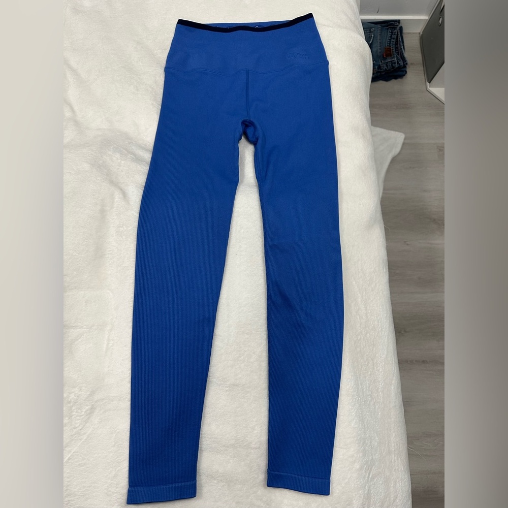 Spiritual Gangster Vibrant Blue Leggings
